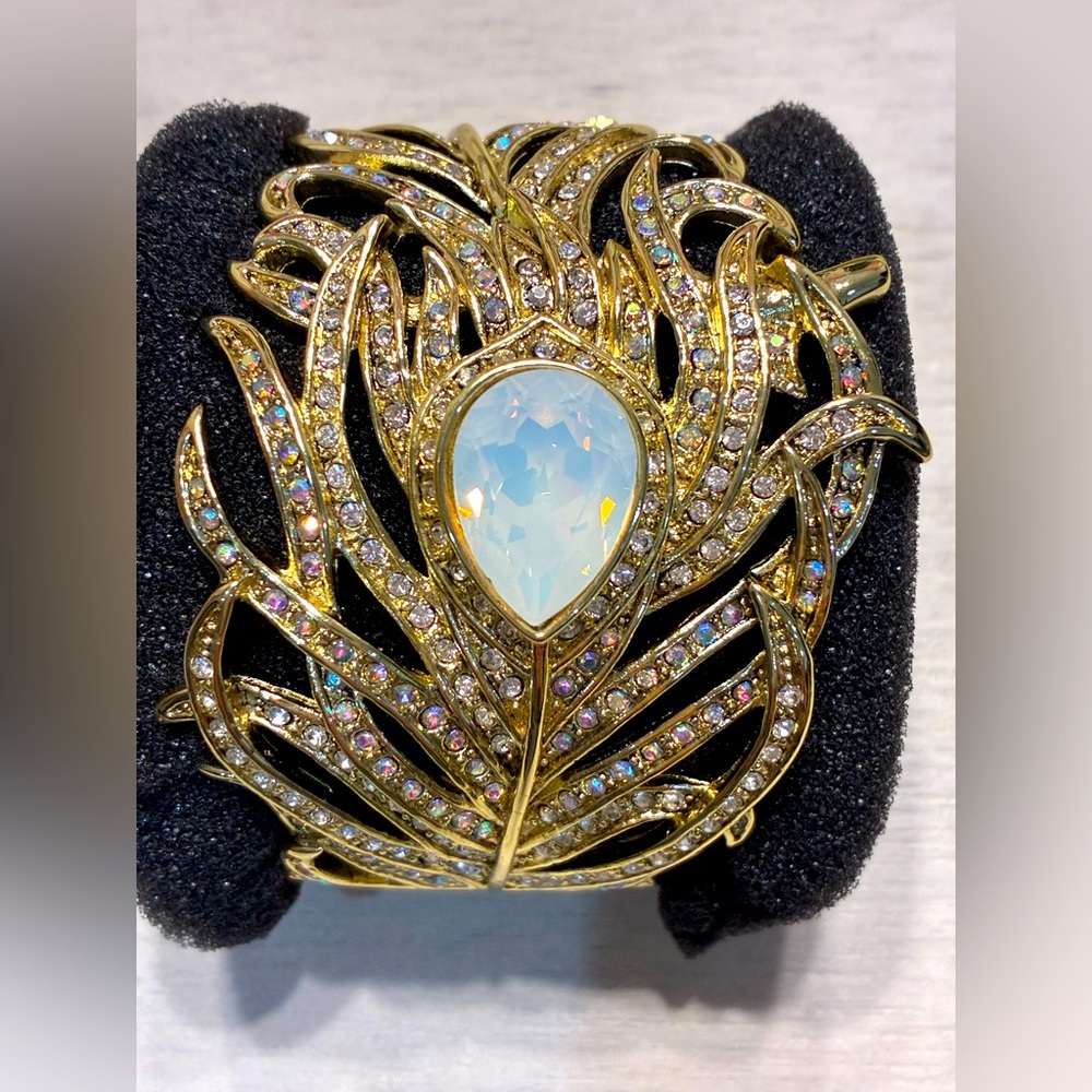 Elegant Gold and Silver Crystal Bracelet
by the iconic Heidi Daus.